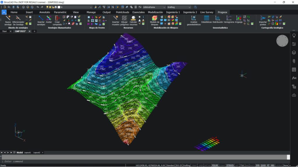 PROGEOX – Módulo de Cartografía Geológica