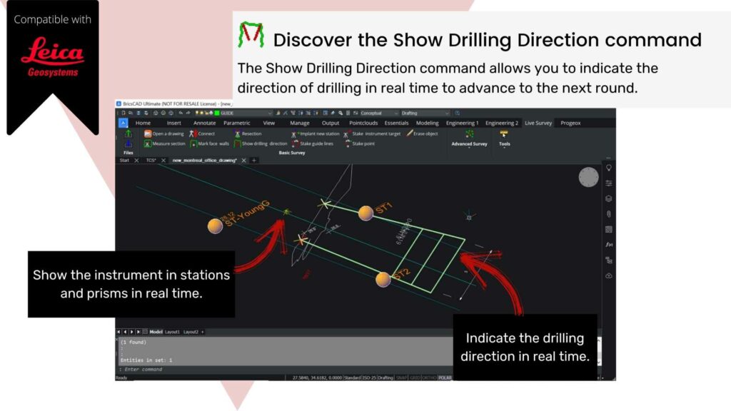 Command Highlight - Surveying - Promine Feature Command Image