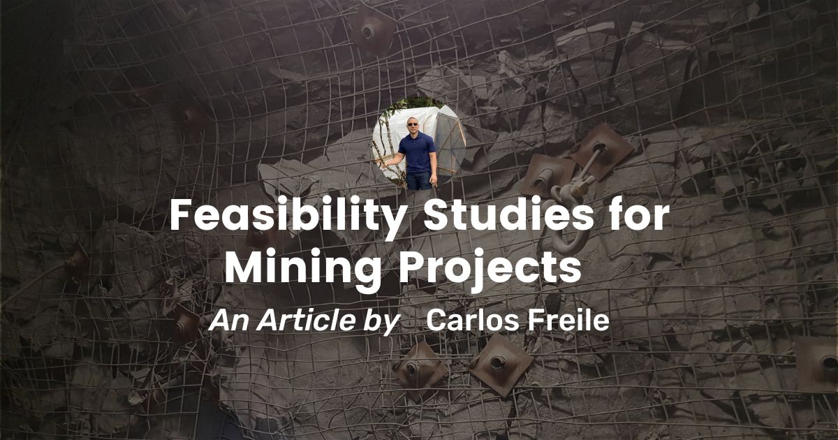 Feasibility Studies for Mining Projects - Promine Banner Blog