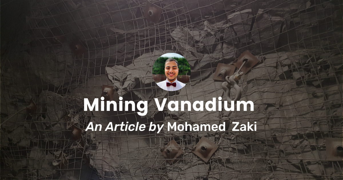 Mining Vanadium - Promine Banner Blog